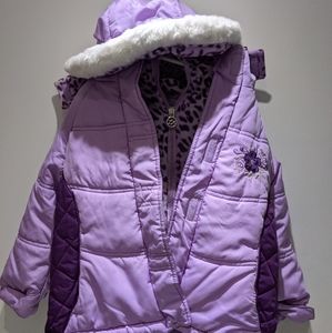 Girls 4t ZeroXposur Snow Suit Set